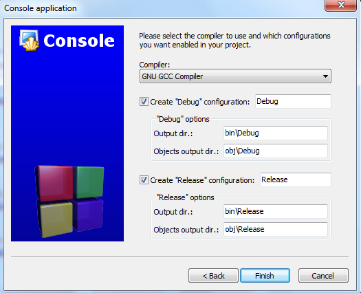 Parámetros de compilación