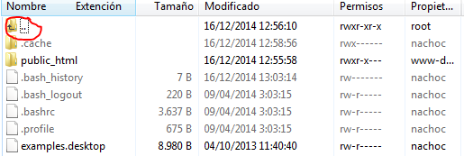 WinSCP - explorador de archivos