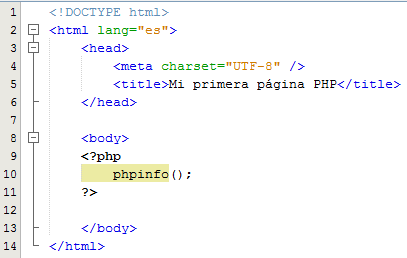 Proyecto creado en NetBeans