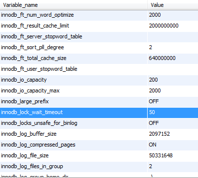 Configuración del tiempo de espera de bloqueo