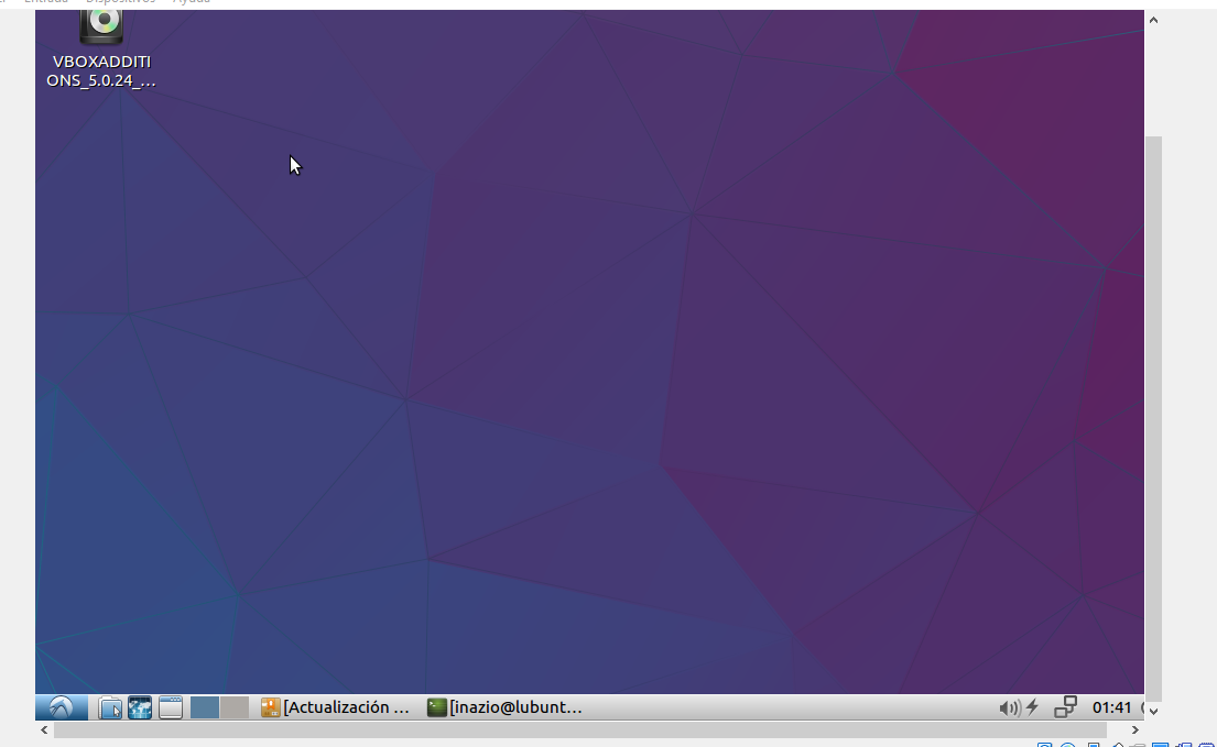 Lubuntu VirtualBox 1